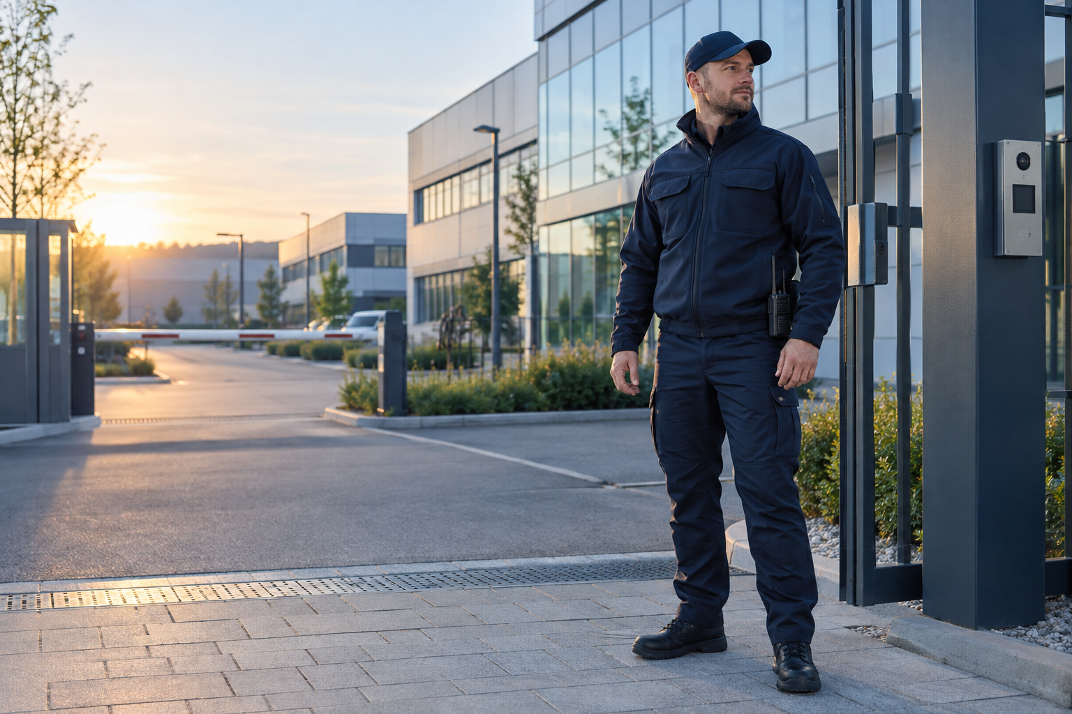 Professioneller City-Guard Sicherheitsdienst