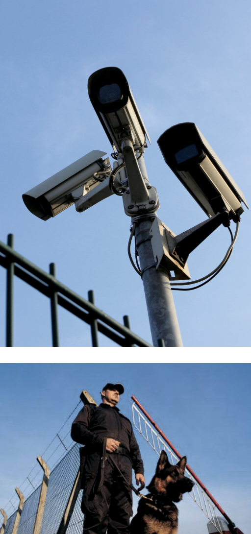 Videoüberwachung und Revierdienst mit Diensthund